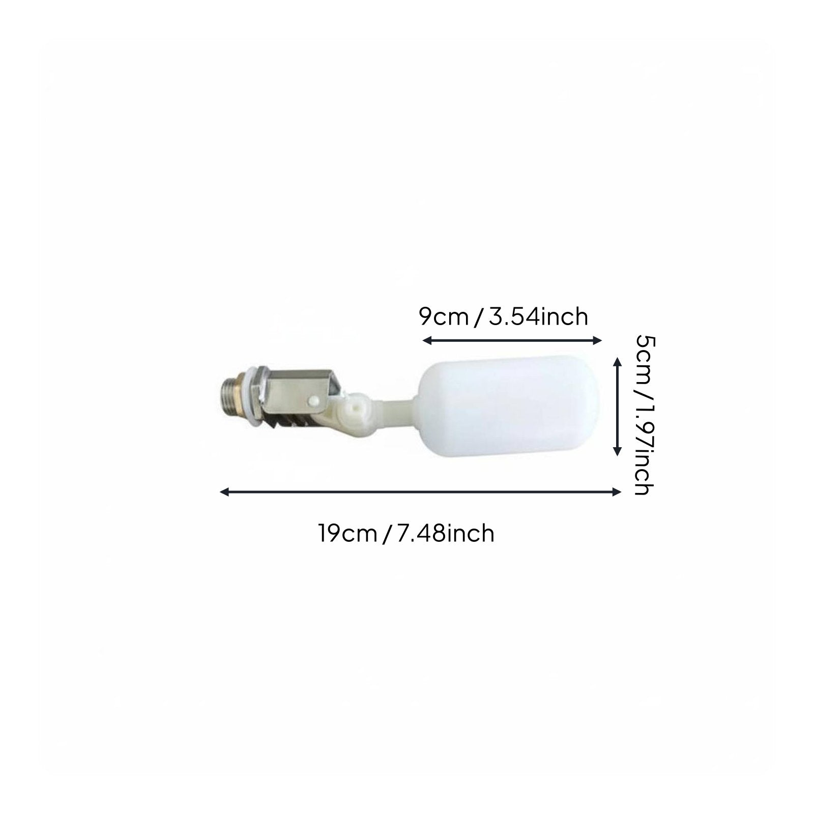 Buoyant Ball Valve Adjustable Arm Automatic Buoyant Valve for Aquarium