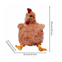 Chicken Stuffed Creature Soft and Cuddly Chicken Stuffed Cute for Bedtime, Kids