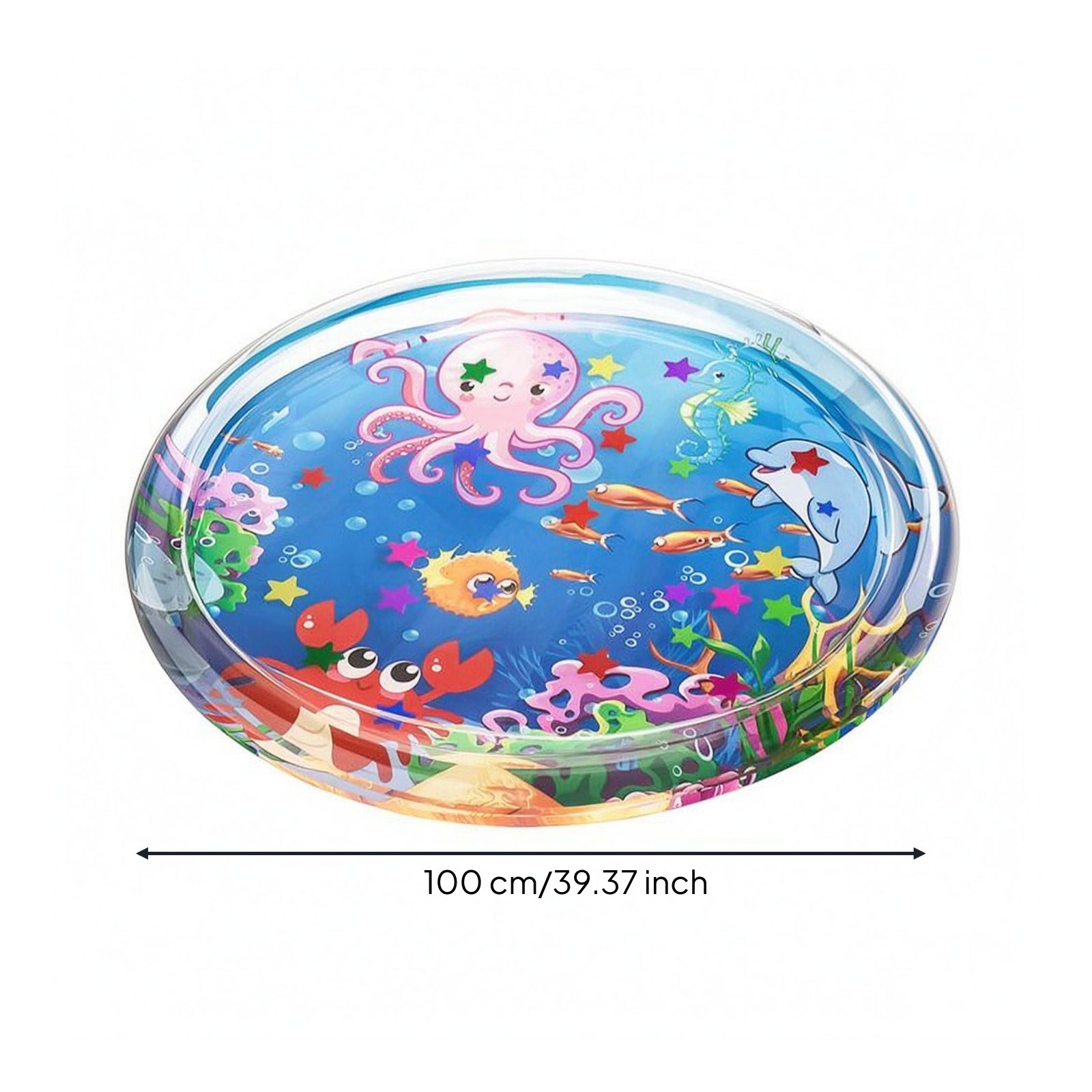 Inflatable Baby Water Play Mat Portable Belly Time Mat Included at No Extra Cost