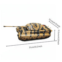 1:32 Tiger King Armored Vehicle Model Realistic Details Alloy Vehicle