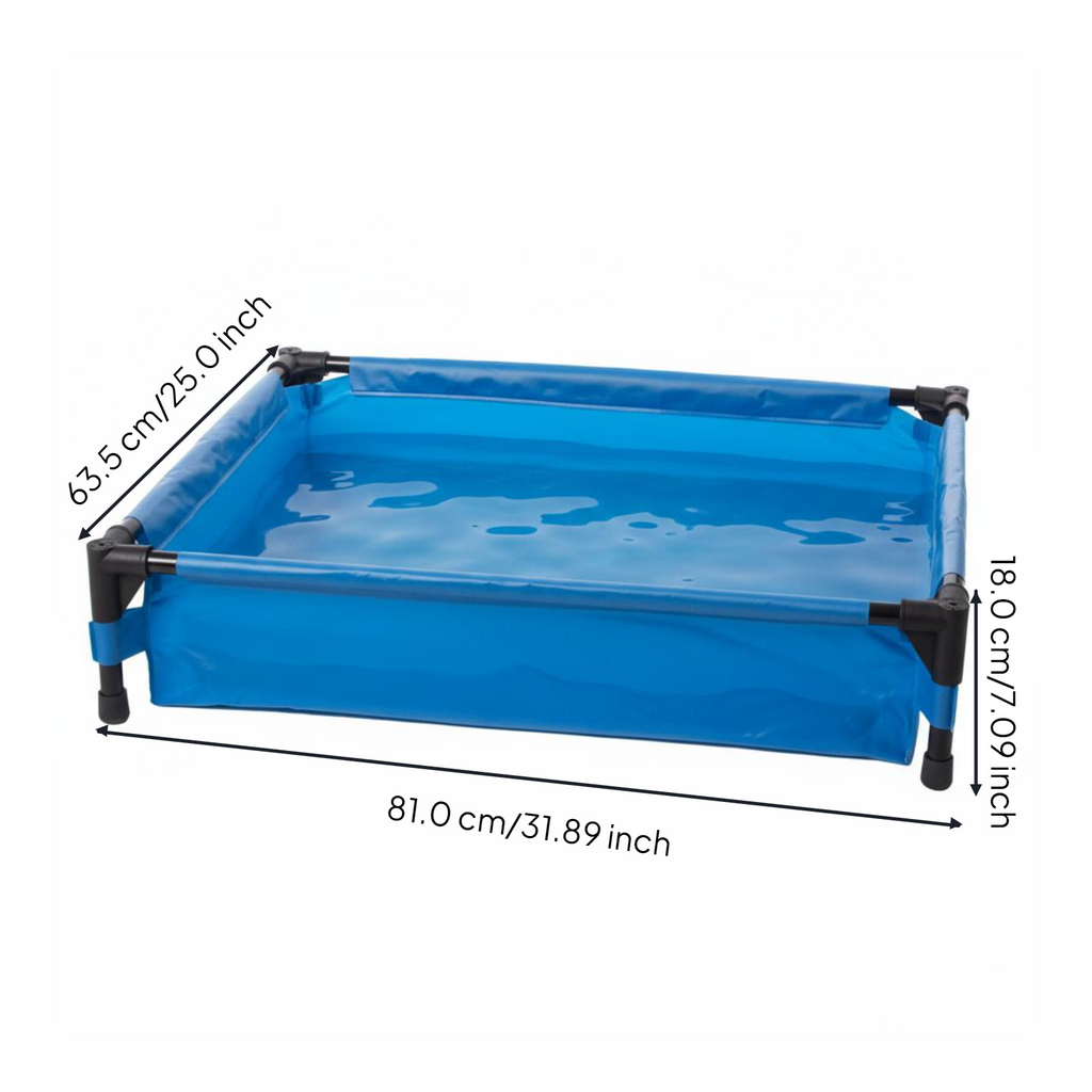 Foldable Pet Pool, Portable Dog Bath Tub, Outdoor Use