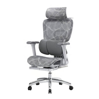 Ergonomic Mesh Office Chair Polished Metal Highspine Mesh Chair Sturdy-Duty