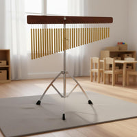 25 Tone Chime Bar Crisp Sound Bar Chimes Adjustable Stand for Children