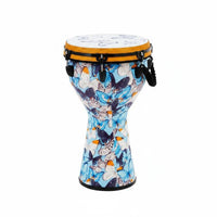 12 Inch Hand Drum Lightweight Butterfly Print Hand Drum Wide Tone Range Percussion Instrument for Beginners, Practice