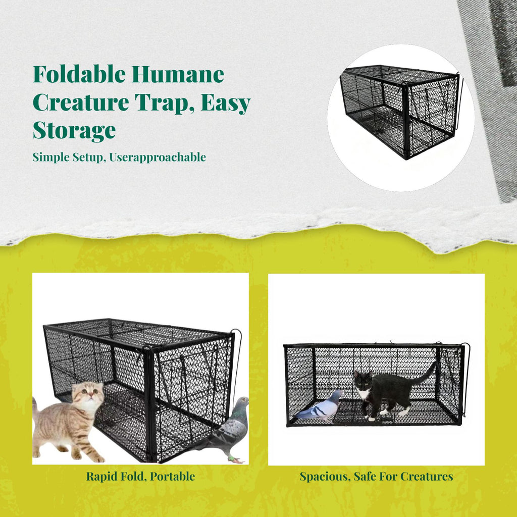 Steel automatic pet trap