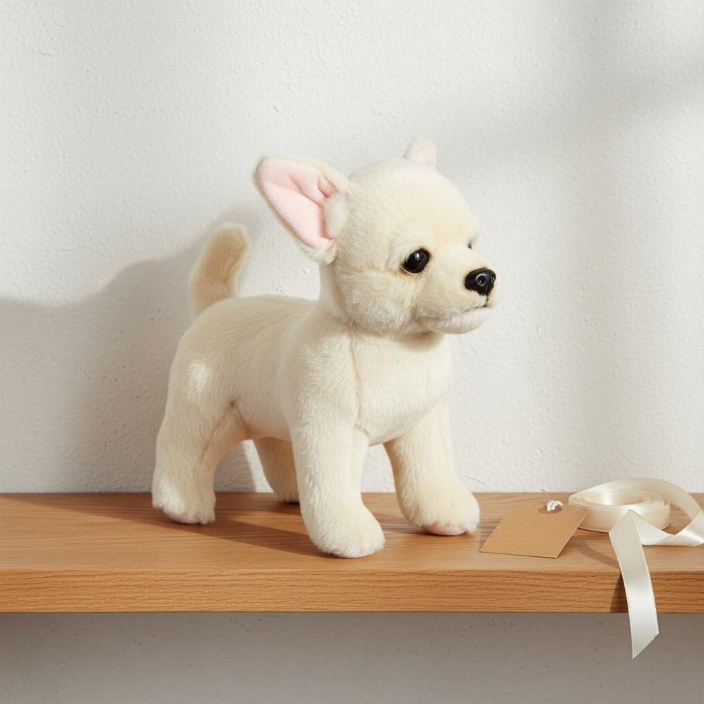 Walking Dog Stuffed Pet Birthday Gift Chihuahua Stuffed Super Soft