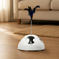 Coil Rod Feline Toy Circular Openings Suction Feline Toy