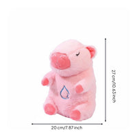Seated Capybara Stuffed Cuddly Capybara Stuffed Doll Palm-Sized