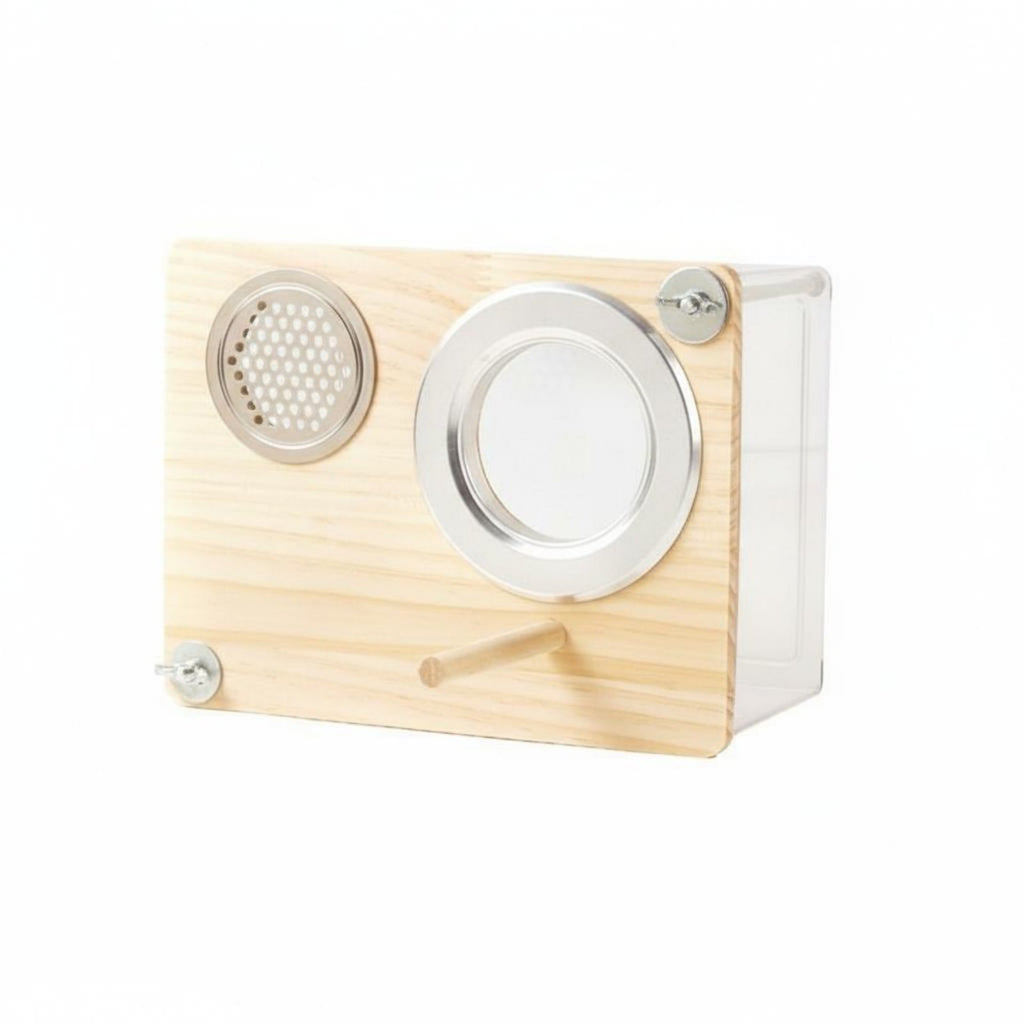 Transparent Breeding Box Keeps Warm avianhouse Easy Installation for Aviary, Home