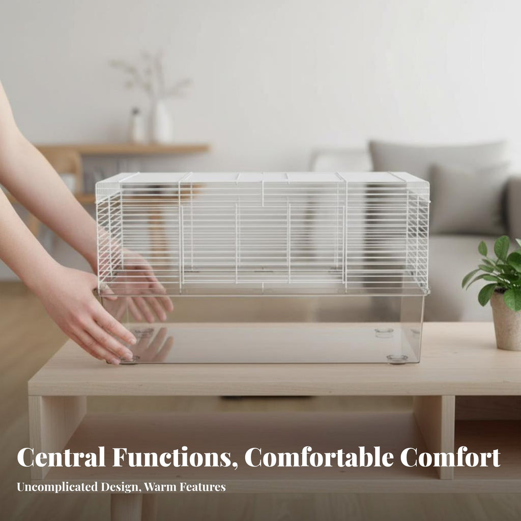 Transparent Hamster Villa secureresistant Small Pet enclosure Easy to Clean for Children