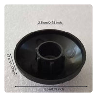 3 Pieces Toadstool-Design Design Plastic Cap Replacement Parts Sports Equipment