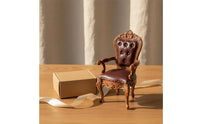 1:12 Scale Chair Lightweight European Backrest Chair Realistic Details