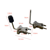 Drum Set Mounting Clamp Metal Cymbal Stand Clamp Music Accessory for Drummers