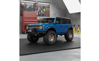 4 Pieces 2.2 Inch Beadlock Wheel Rim High Traction Metal Rim Tire Mud Terrain