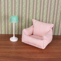 BJD Sofa Handmade Dollhouse Single Sofa Soft Cushion