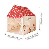 Fungi Playhouse Tent Easy Setup Fungi Play Tent Cute Printed Design