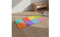 Textured Easy to Hygienic Children Foot Anti-Slip Base Textured Floor Tiles for Young Children