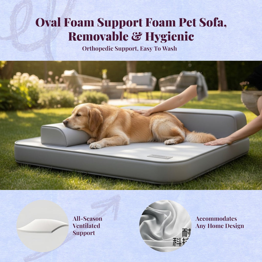 Orthopedic waterproof dog bed
