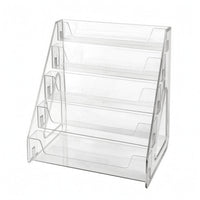 Stepped CD Display Shelf Tiered CD Storage Rack Storage Rack Saving DVD Display Holder for Music Room