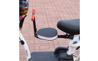 Electric Bike Child Seat Anti-Slip Handrail Front Mount Child Bike Seat
