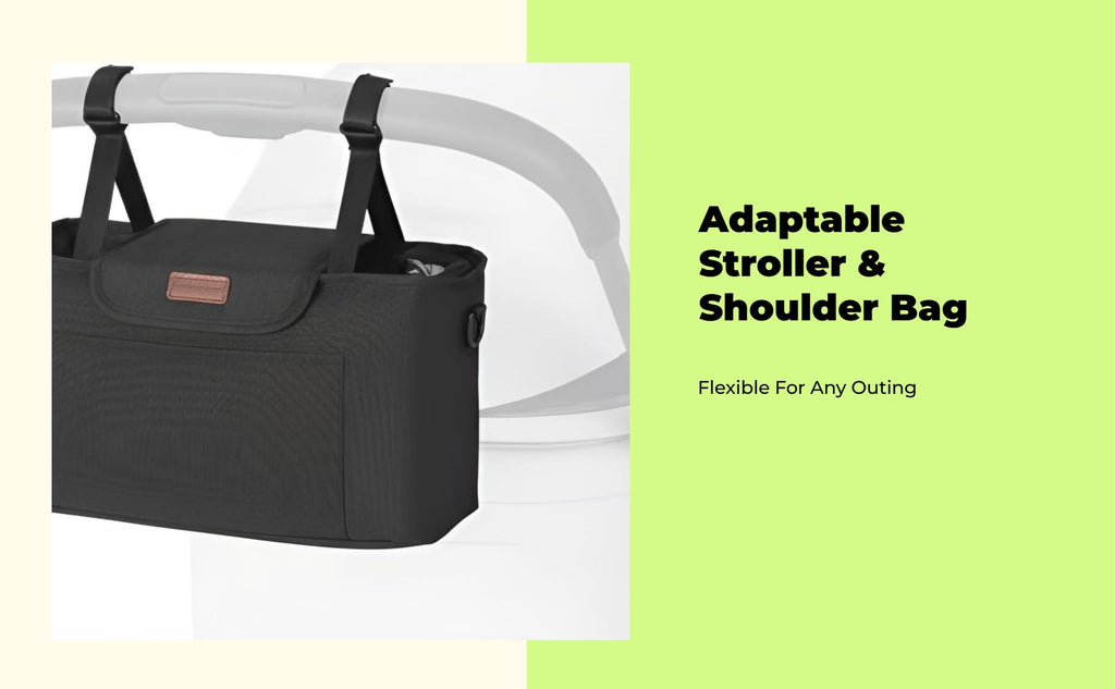 Large capacity stroller bag