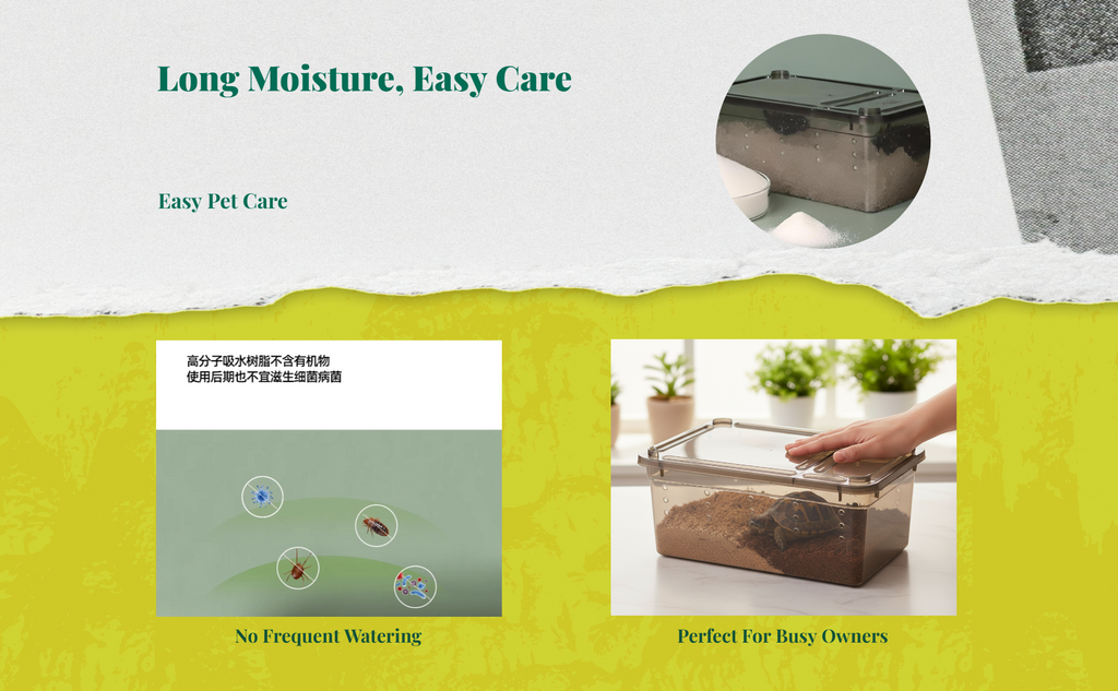 Turtle hibernation kit: resin base