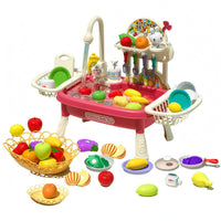 Duck Themed Toy Sink 7 L Basin Playset Drying Rack