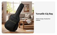 41 Inch Acoustic Guitar Bag Thickened Padding 41 Inch Guitar Bag Musical Instrument Accessory Long-Lasting Oxford Material