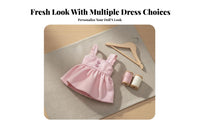 BJD Doll Outfit Aesthetic BJD Doll Apparel Cute Design Miniature Pleated Dress