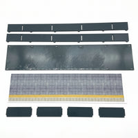 HO Scale Station Platform Unassembled Station Platform Kit Realistic