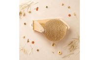 Sisal Ball Toy Interactive Hanging Sisal Nibble Ball Easy to Clean for Enclosure