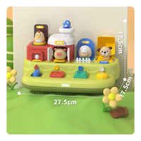 Farm Press-and-Release Toy Molded Plastic Creature Press-and-Release Toy