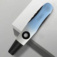 Handheld Electric Kazoo Tone Adjustable Music Device Blue-White Gradient