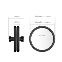 Vinyl Disc Cleaning Clamp Dense Bristles Audio Accessory Tightening Knob