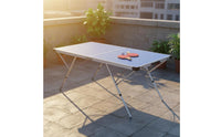 Folding Table Tennis Table Space Saving Athletic Gear Carry Handle for Children