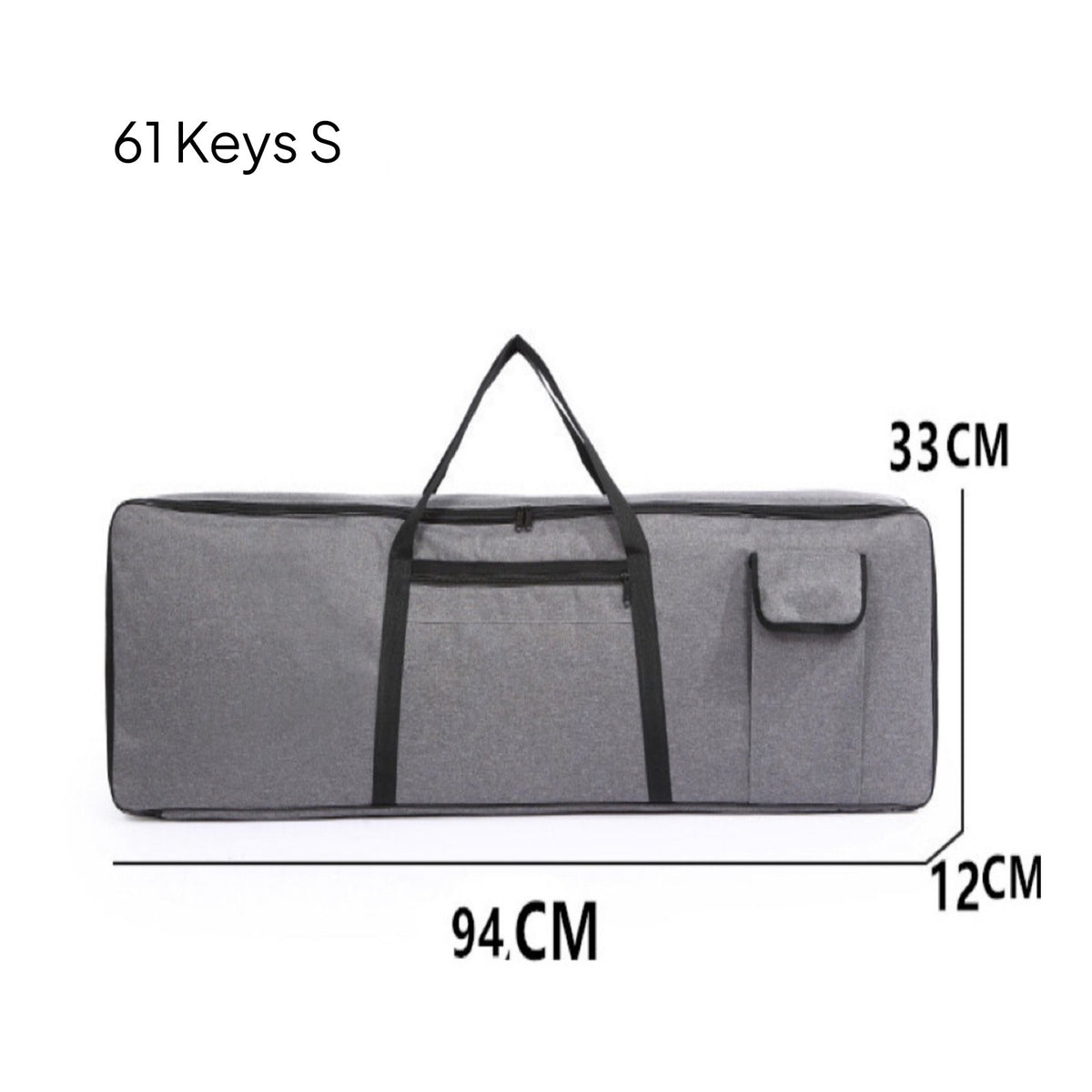 88 Key Piano Case Shockproof Musical Instrument Accessory Water Resistant