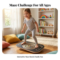 Labyrinth Balance Board Textured Top Fitness Equipment Rounded Rectangular