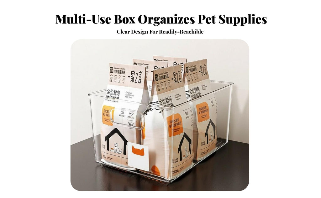 Stackable front-accessibleingFront container adaptable front-accessibleingFront Stackable container for feline Owners