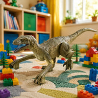 Distant-Operated-Controlled Dinosaur Textured Surface RC Dinosaur Toy