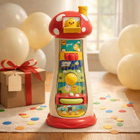 Fungi House Activity Toy Built-in Busy House Toy Interactive