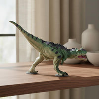 Horned Dinosaur Figure Solid Horned Dinosaur Model Toy Display Prehistoric Animal for Collectors, Cabinet