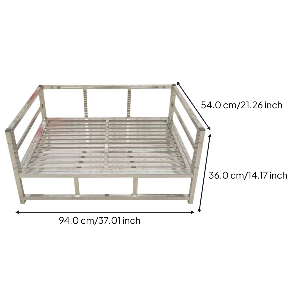Stainless steel dog bed mesh
