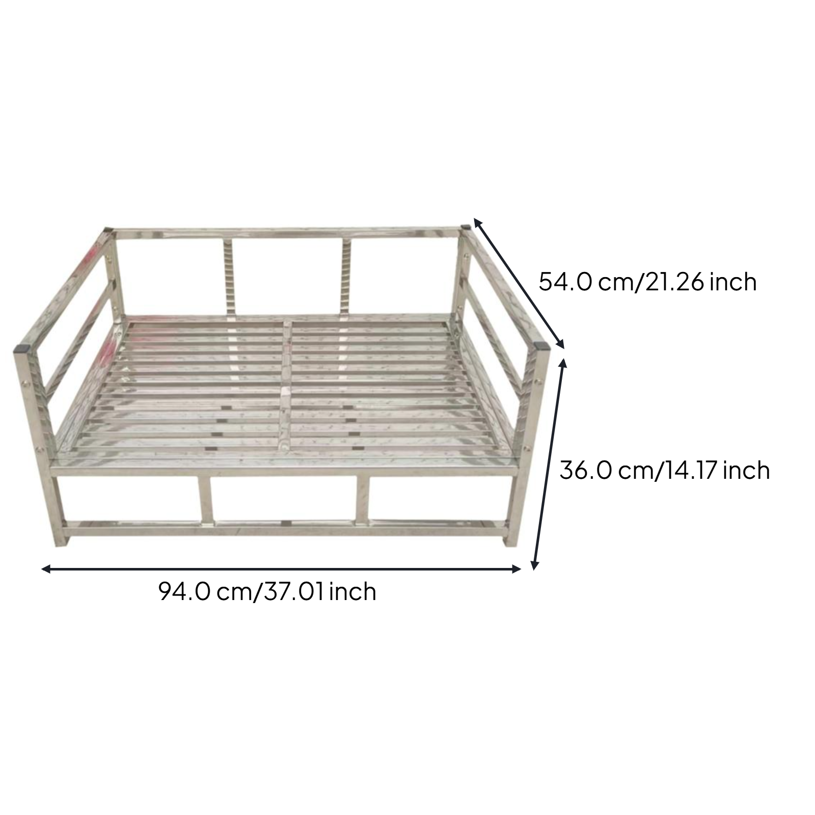 Stainless steel dog bed mesh