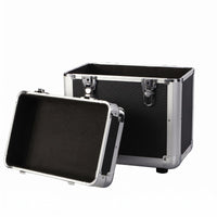 Aluminum Storage Case Removable Lid Hard-Sided Box Structured