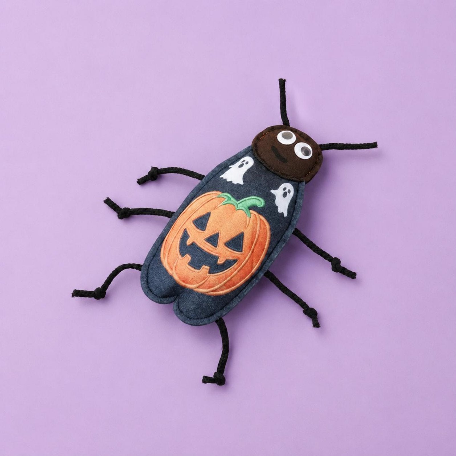 Creepy-Crawly Feline Toy Stitched Stuffed Feline Teaser Printed Markings