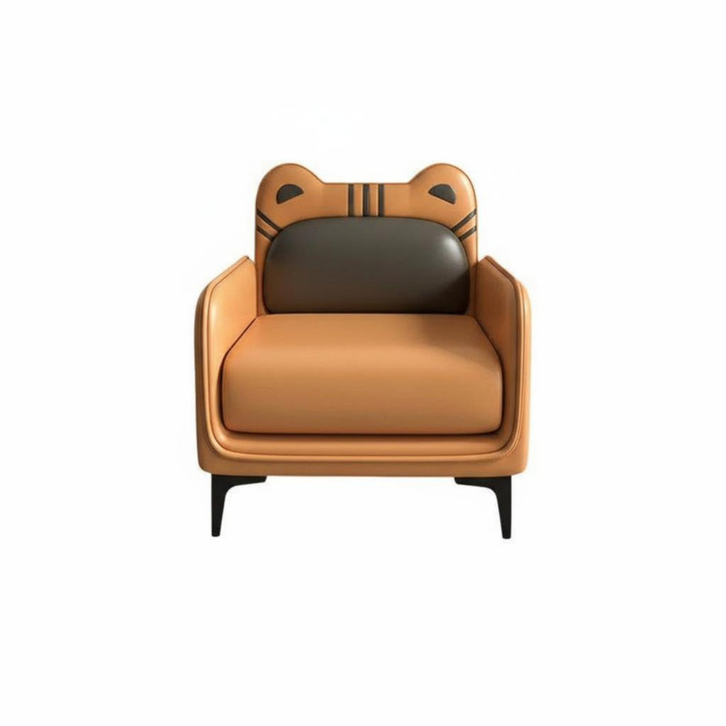 cumulusShaped Mini Sofa Kid-Sized children's Furniture Soft and Comfy Easy to Clean for Bedroom, Living Room