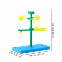 DIY Wind Vane Kit Educational Wind Vane Kit Hands-on for Kids, Beginners