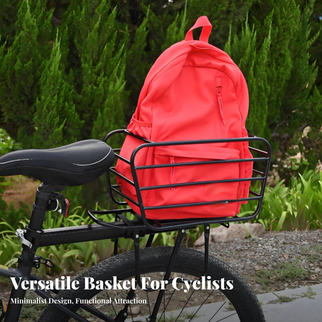 Multi-Functional Cycle Pet Carrier Basket Large Capacity Dog Bike Carrier Easy Installation for Travel