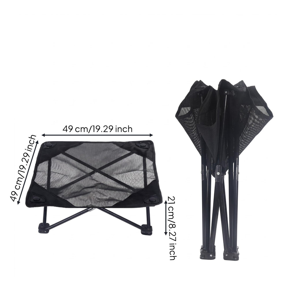 Folding Dog Bed Moisture-Proof Raised Pet Cot Year-Round for Outdoor, Camping