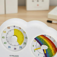 36 Pieces Cumulus Timer Timepiece Snooze Study Aid Noiseless for Desk
